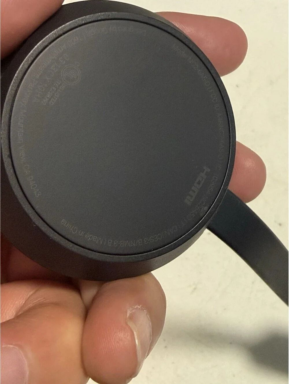 Google Chromecast Ultra (Model NC2-6A5)